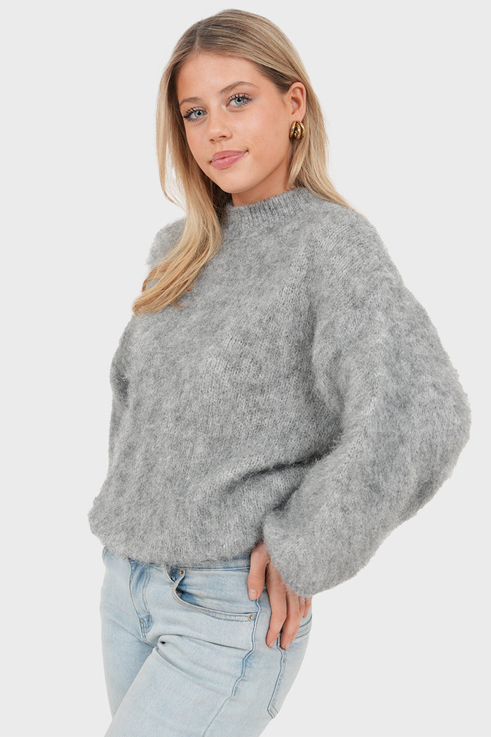 "Ame" sweater dark grey