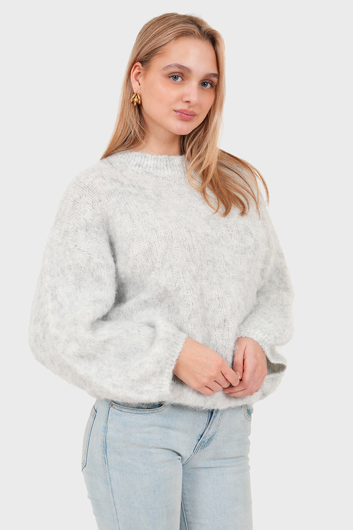 "Ame" sweater grey