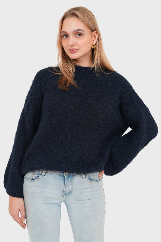 "Ame" sweater navy