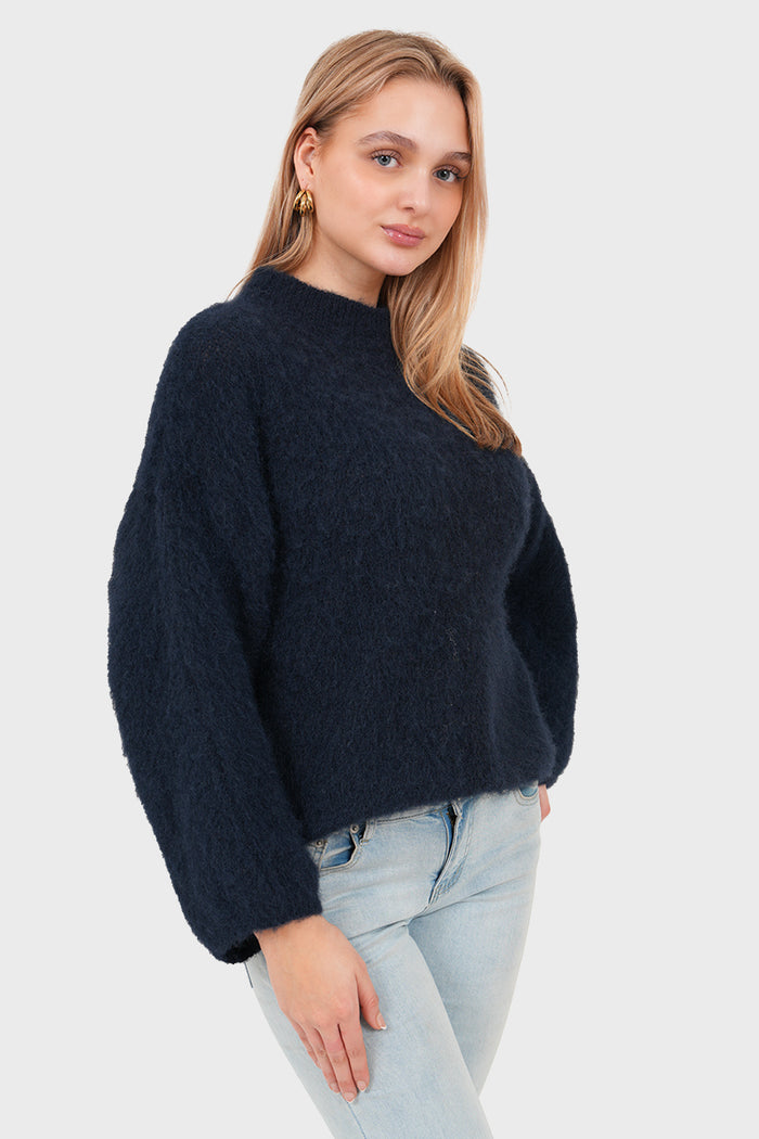 "Ame" sweater navy