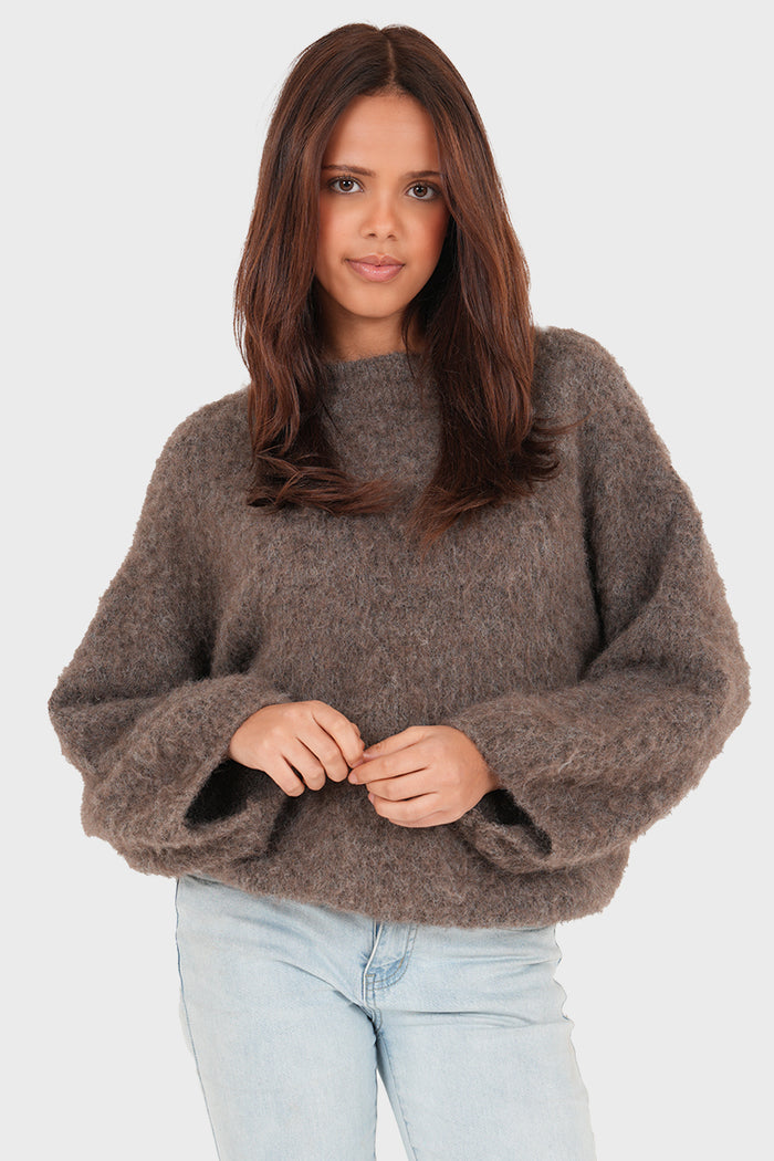 "Ame" sweater stone