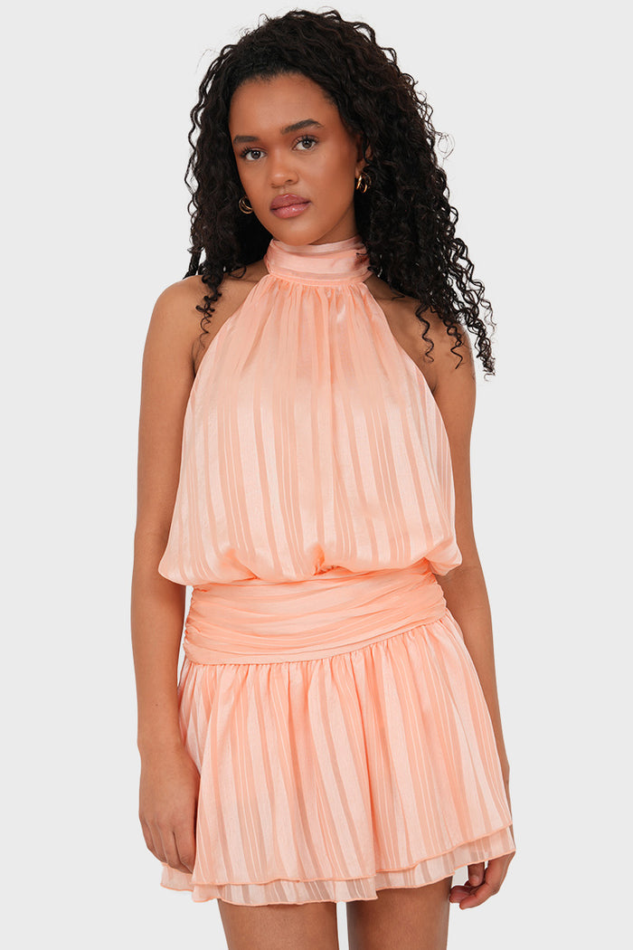“Amelie” dress coral