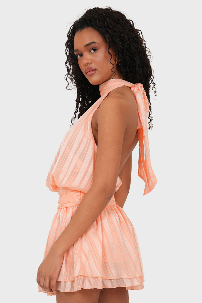 “Amelie” dress coral