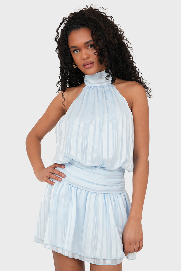 “Amelie” dress light blue