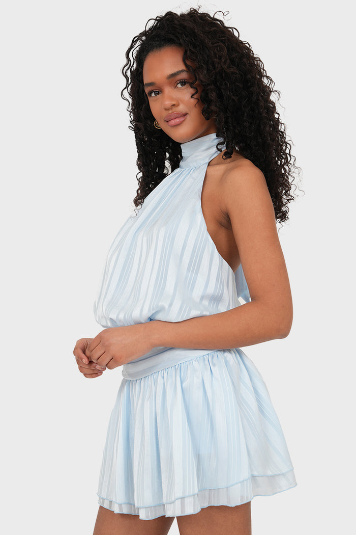“Amelie” dress light blue