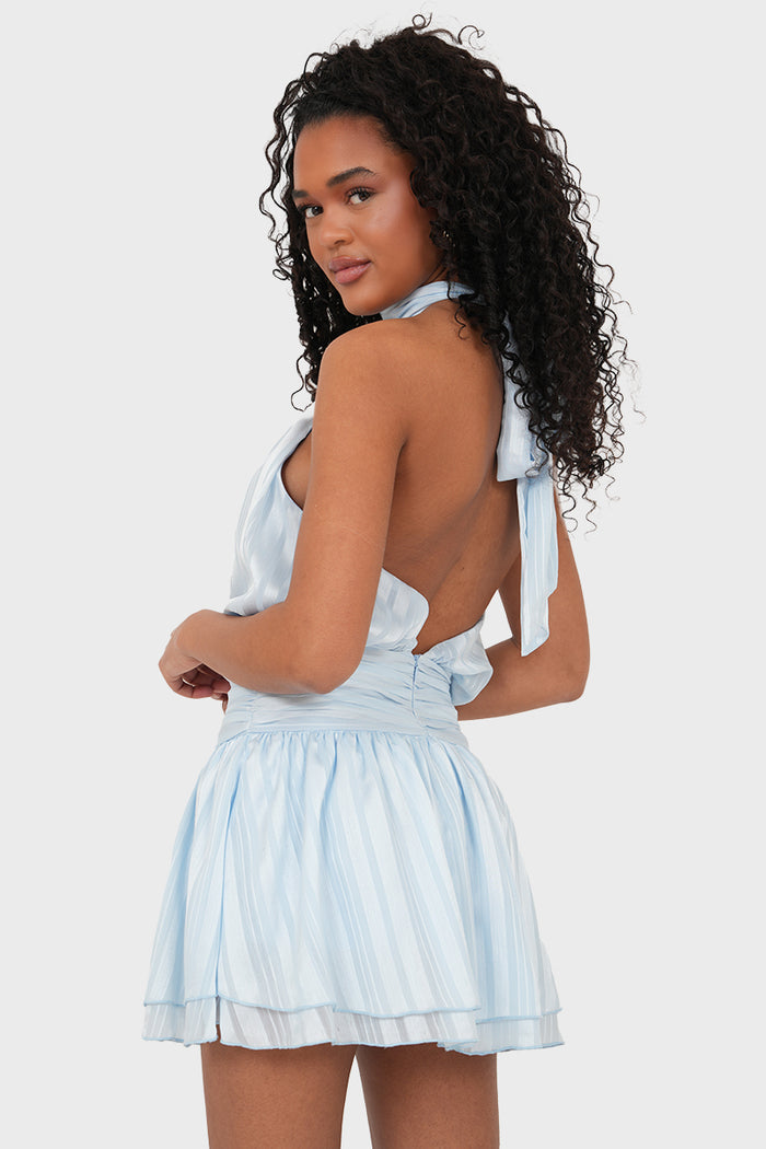 “Amelie” dress light blue