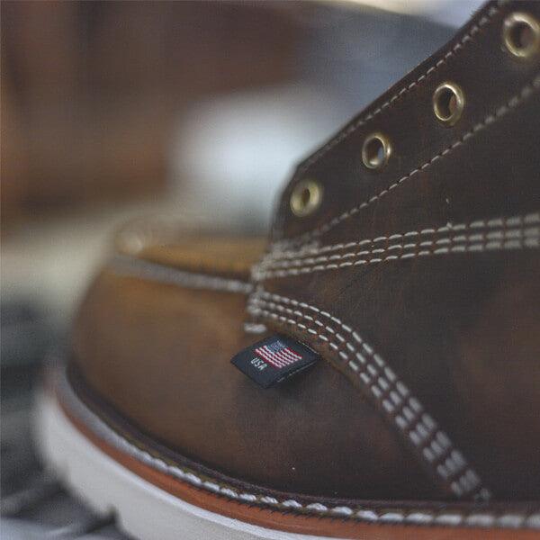 Thorogood American Heritage 8-inch Crazyhorse moc toe boot, additional product view