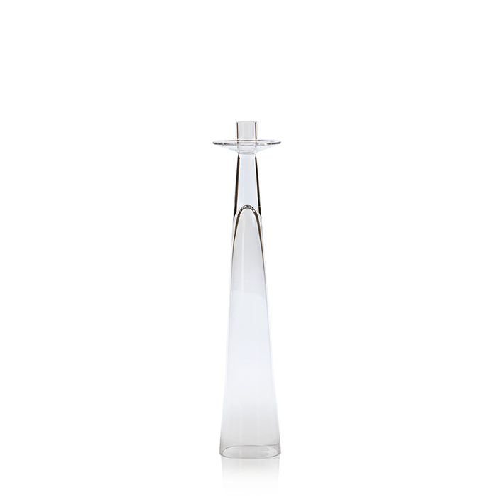 Amin Glass Candle Holder - Candle Holders by Carlyle Avenue
