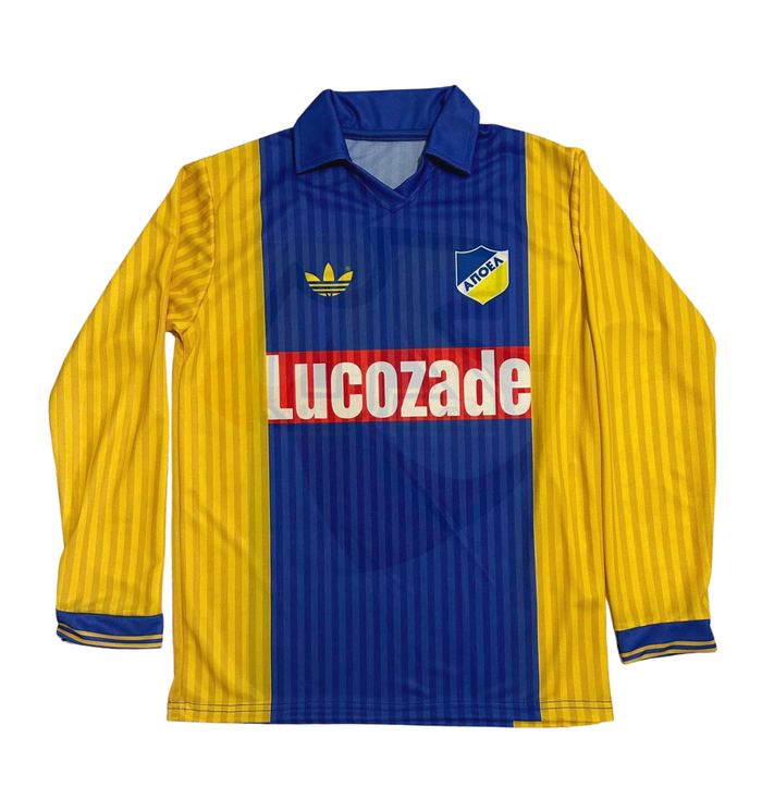 APOEL Nicosia Shirt 1989-1990 Away - Retro Jersey, φανέλα αποέλ
