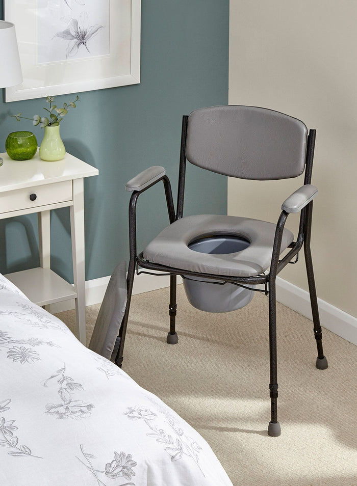 Aqua Adjustable Commode