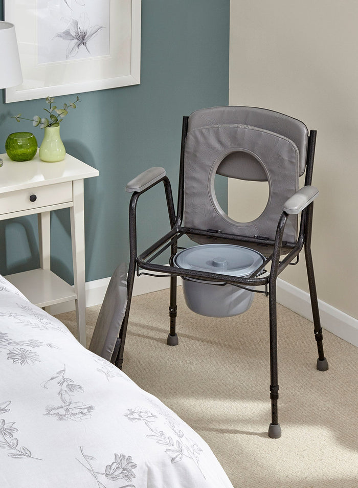 Aqua Adjustable Commode