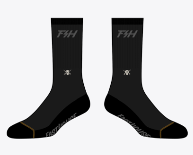 Fasthouse Arcade sock in black