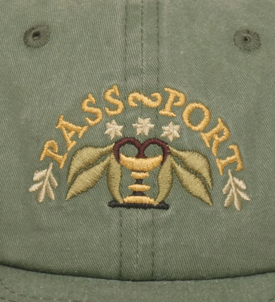 Arched 6-Panel Cap (Sage)