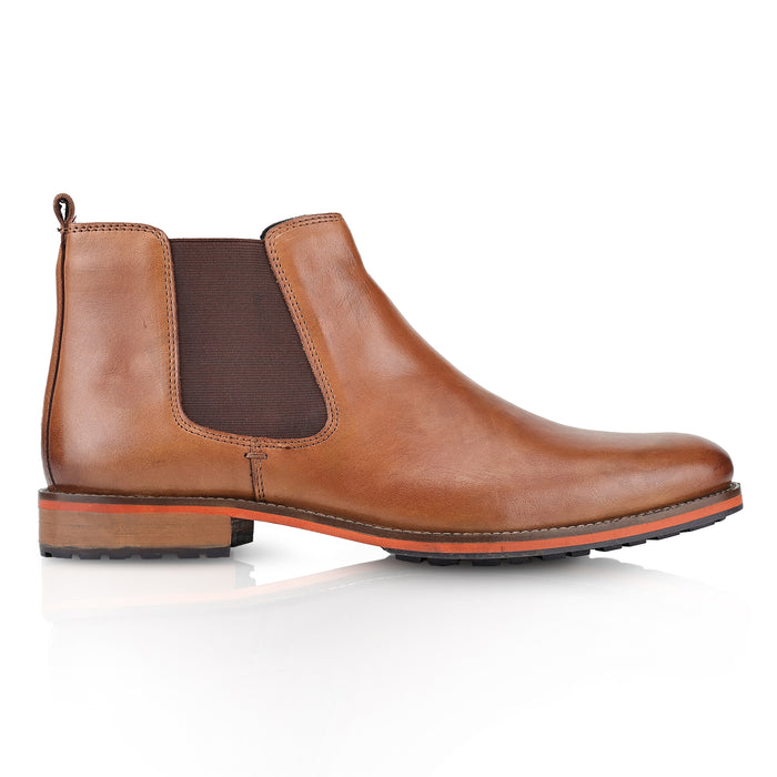 Argyll Leather Chelsea Boots - Tan