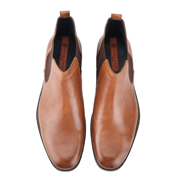 Argyll Leather Chelsea Boots - Tan