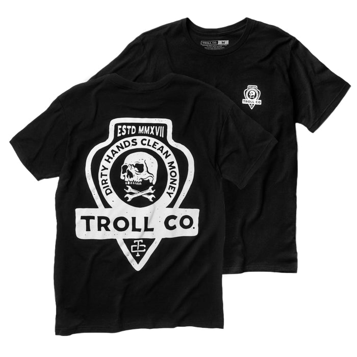Troll Co. Artifact graphic tee in black