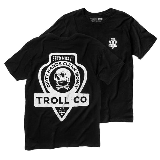 Troll Co. Artifact graphic tee in black