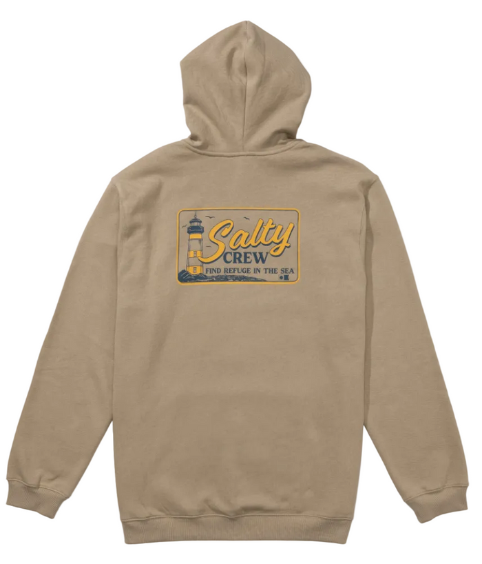 Salty Crew Ashore fleece in stone