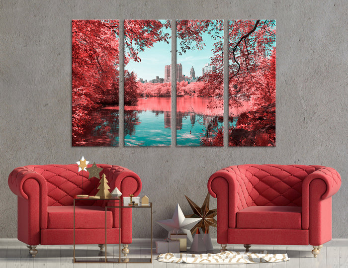 Autumn New York Canvas Print #9183