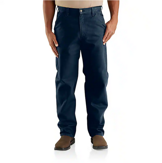 Carhartt B11 washed duck loose fit work pant in midnight