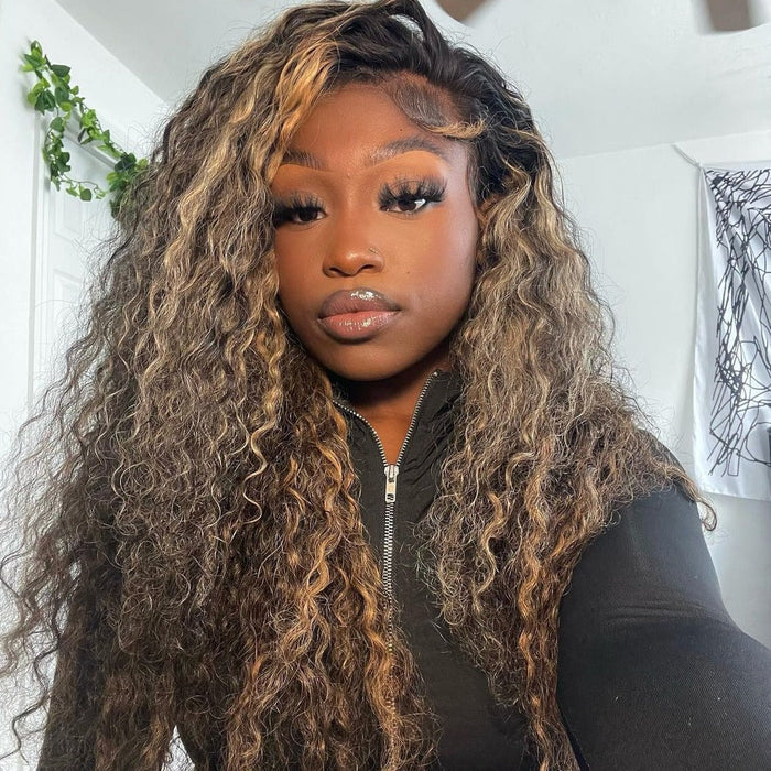natural-looking human hair wigs with free part style