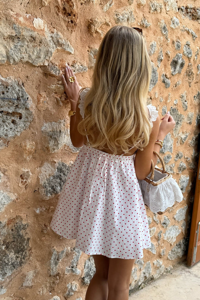 "Bambi” dress white