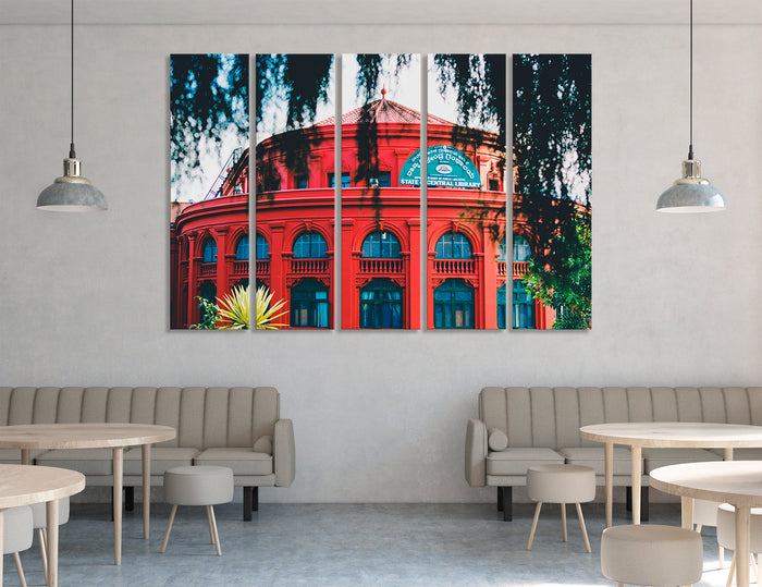 Bangalore Library Canvas Print #9109