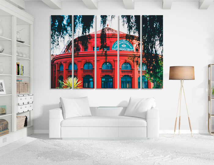 Bangalore Library Canvas Print #9109
