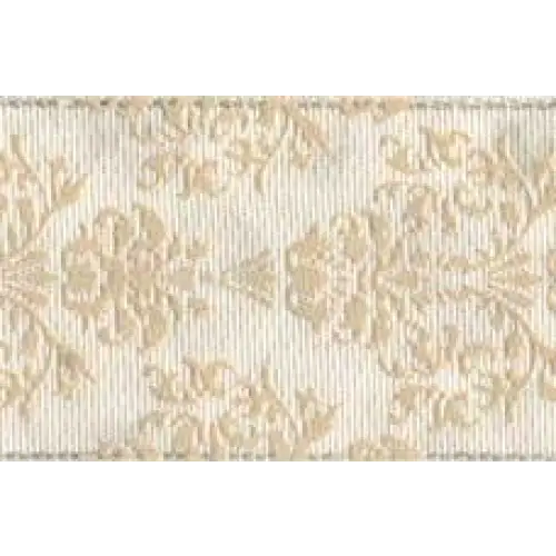 Baroque Floral Wired Ribbon - (Recycled) - Single Roll