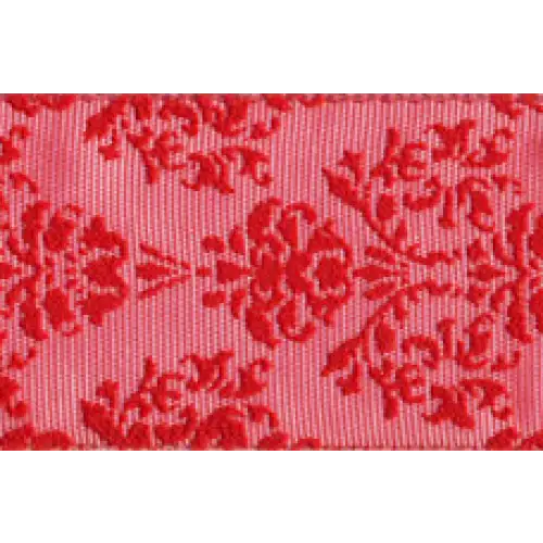 Baroque Floral Wired Ribbon - (Recycled) - Single Roll