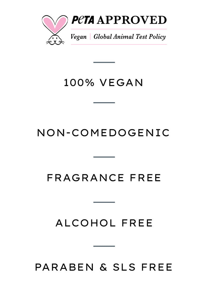 Hyphen Barrier Repair Moisturizer - PETA approved vegan, non comedogenic and fragrance free claims