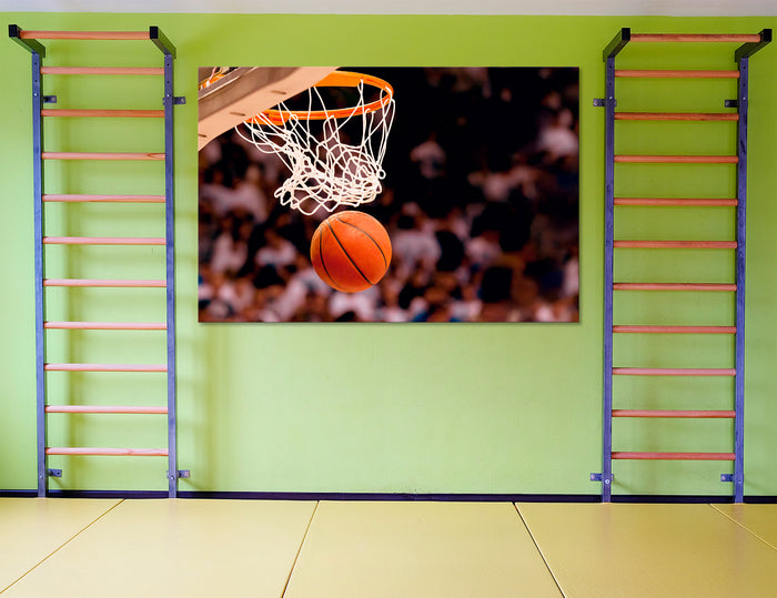 Basketball Hall Decor Canvas Print #4056