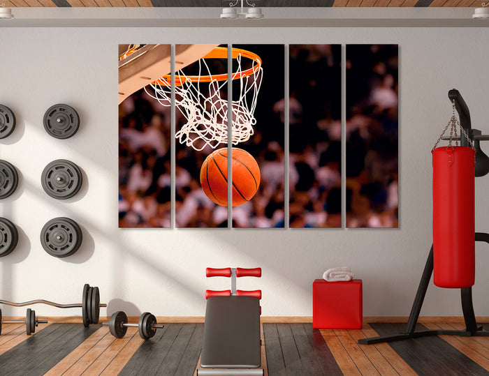Basketball Hall Decor Canvas Print #4056