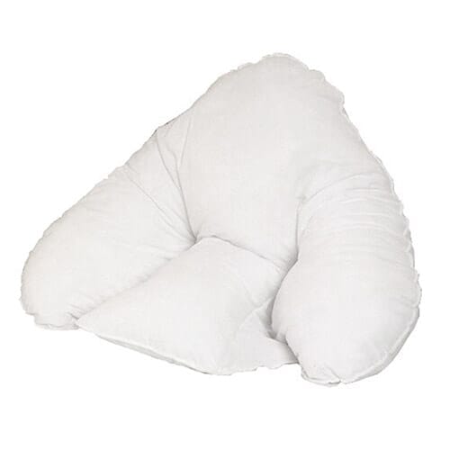 Close-up of the cover or texture of Batwing Pillow cushion, highlighting its softness and durability.