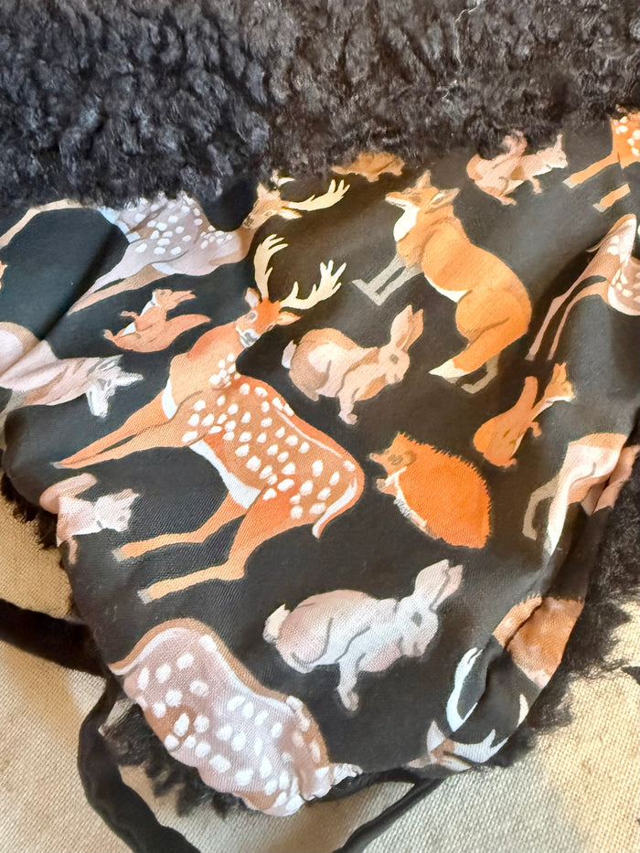 Animal print lining fabric