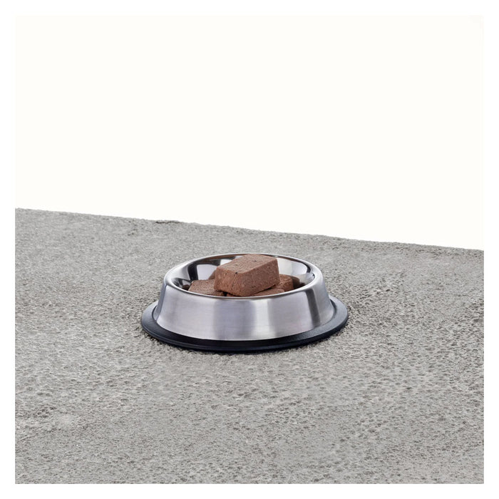 Beef & Salmon Frozen Raw Cat Food in a bowl