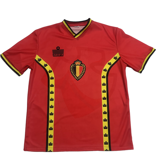 Belgium National Shirt 1982 Home - Retro Jerseys, België shirt, België Retro shirt
