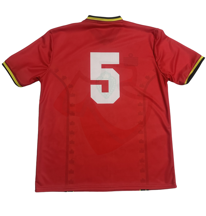 Belgium National Shirt 1982 Home - Retro Jerseys, België shirt, België Retro shirt
