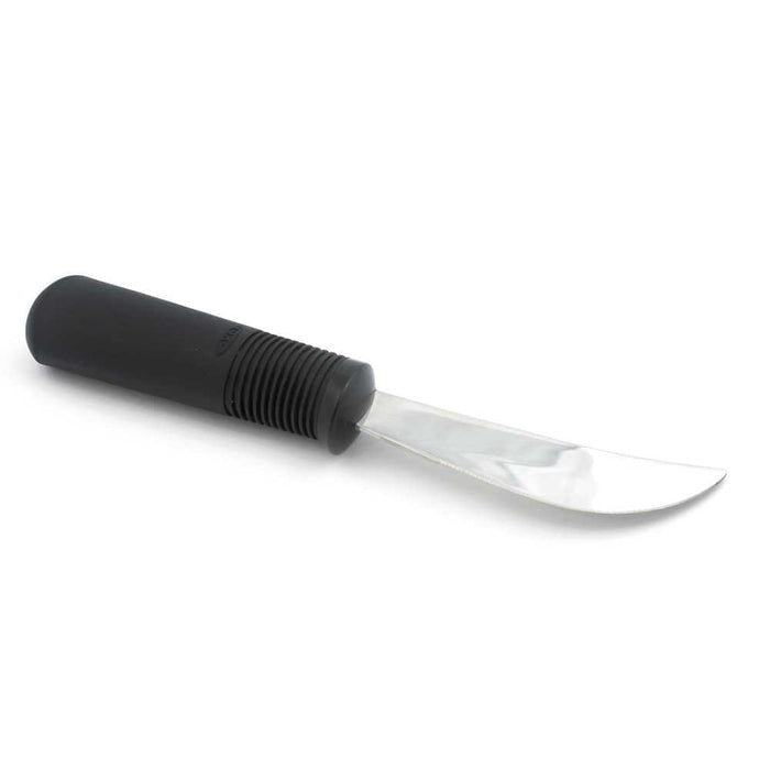 Lifestyle image of BIG-GRIP Cutlery Set Assessment Kit being used in a real-life setting.