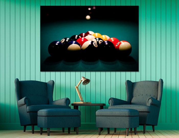 Billiards Canvas Print #4016