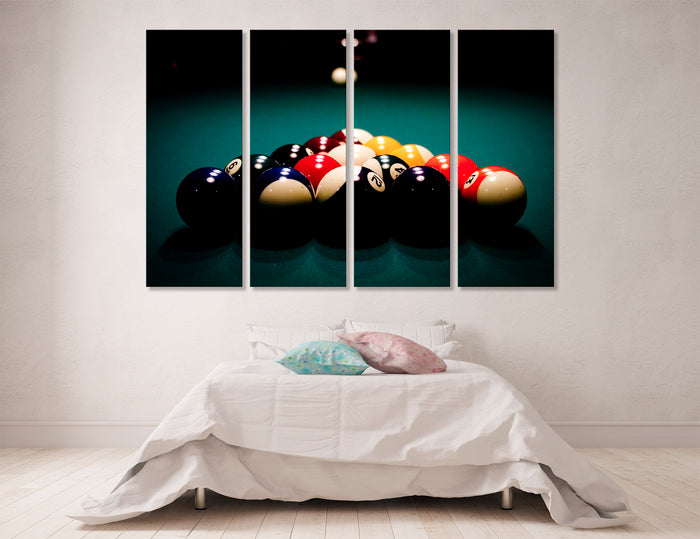 Billiards Canvas Print #4016