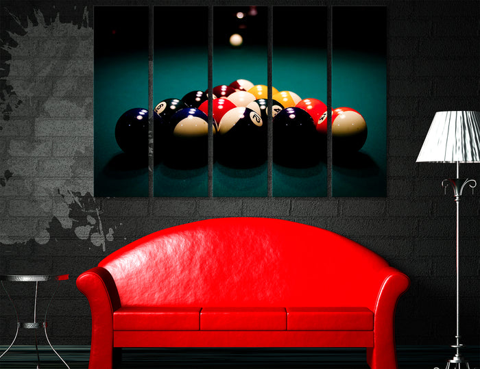 Billiards Canvas Print #4016