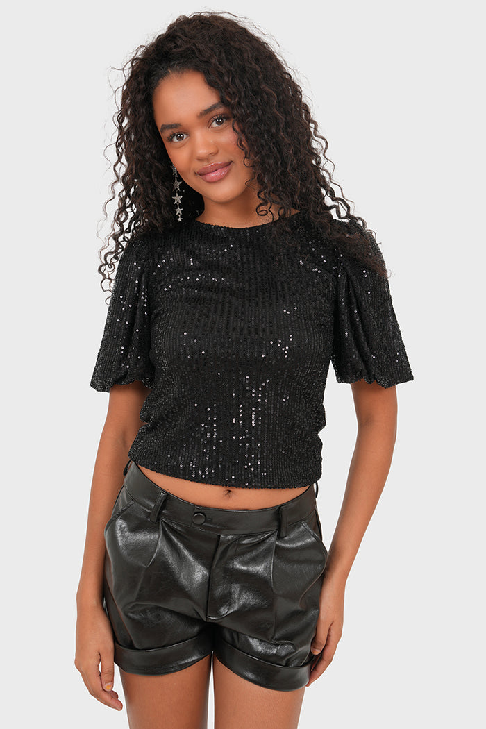 "Billie" short black