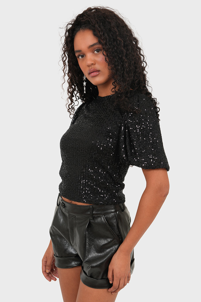 "Billie" short black