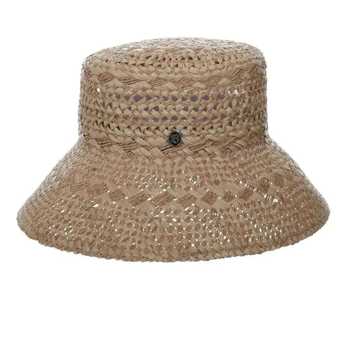 Biltmore Sweet Creature - Women's Raffia Straw Bucket Hat - Hatcountry
