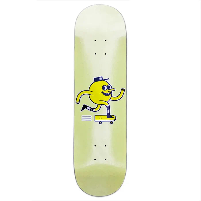 Blast Pastel Deboss Mascot Logo Deck 8.5"