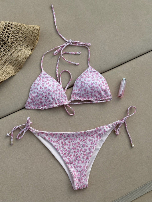 "Bliss" bikini top pink