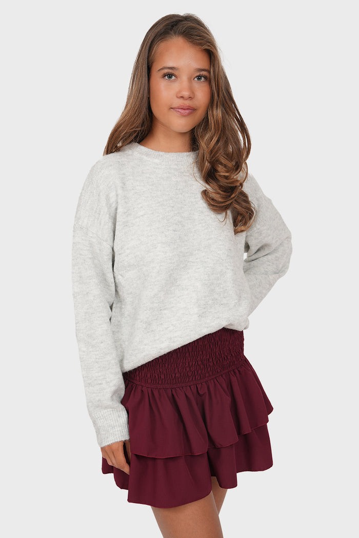 "Bloom" skirt bordeaux