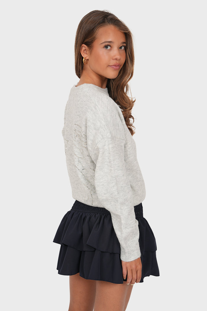 "Bloom" skirt navy