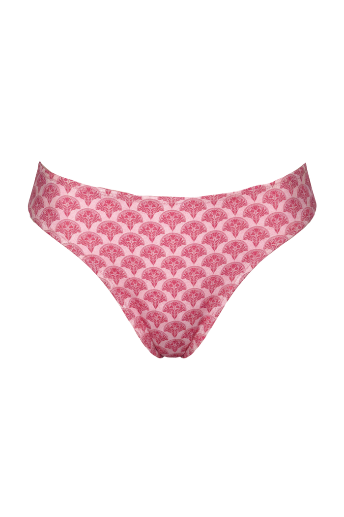 "Bloomy" bikini bottom pink